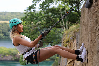 Guidet rappelling - Klatring Bornholm