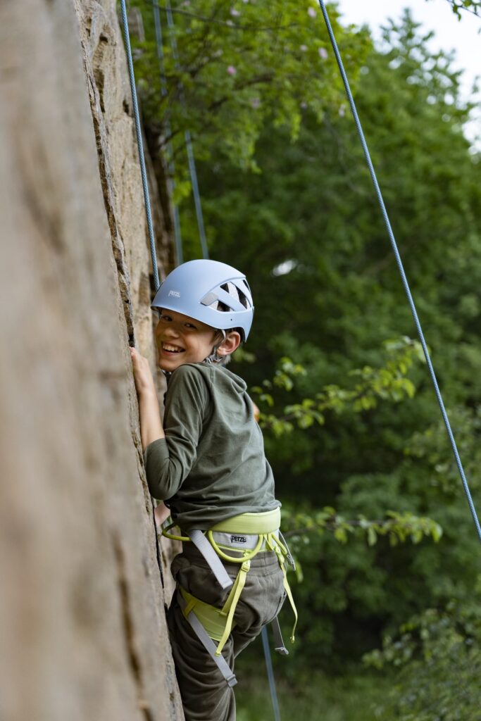 Klippeklatring ved Opalsøen