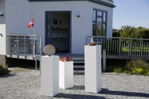 Villa Klint: front porch to the gallery
