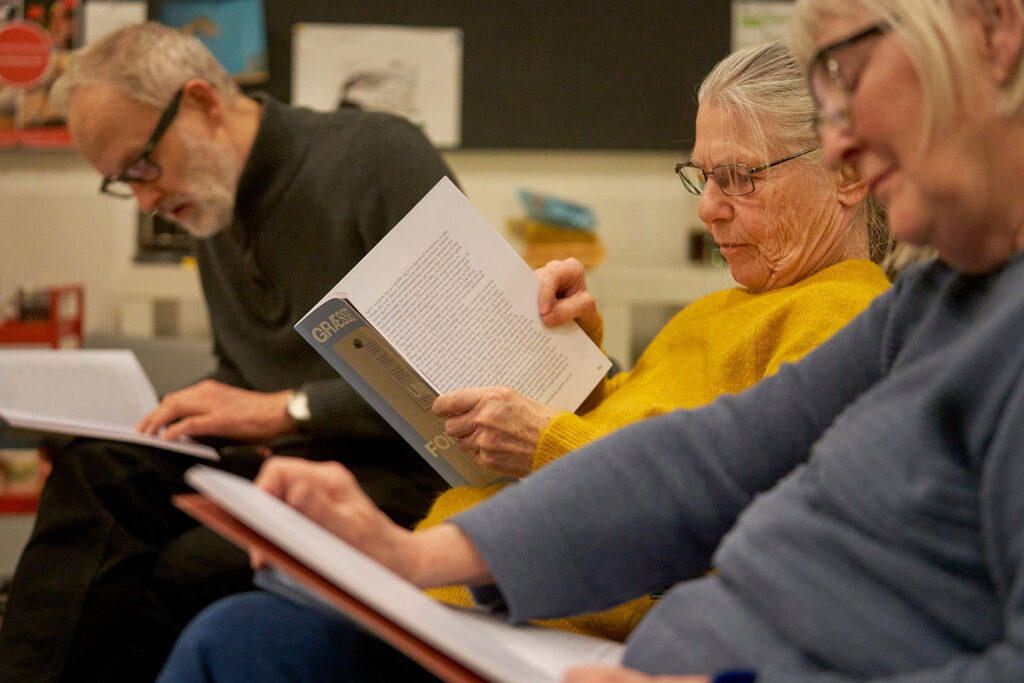 Fælles læsestund: litteraturen åbner samtalen. Nexø Bibliotek fra 22.4.26