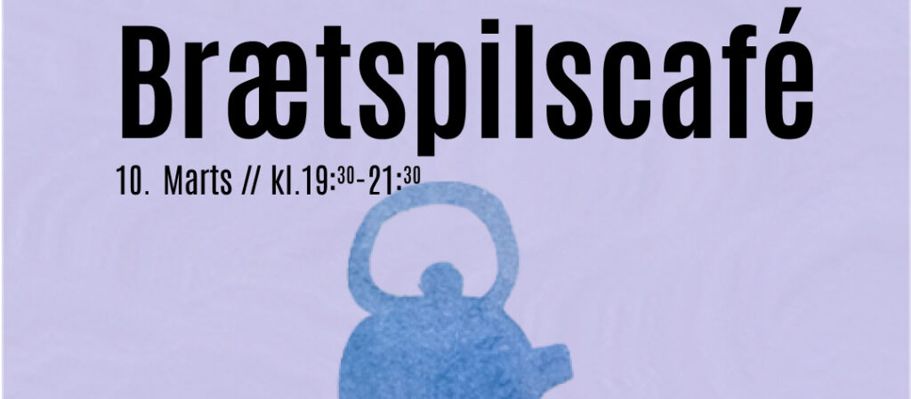 Brætspilscafé på Hodda med Bornholms Folkebiblioteker 10. marts 2026