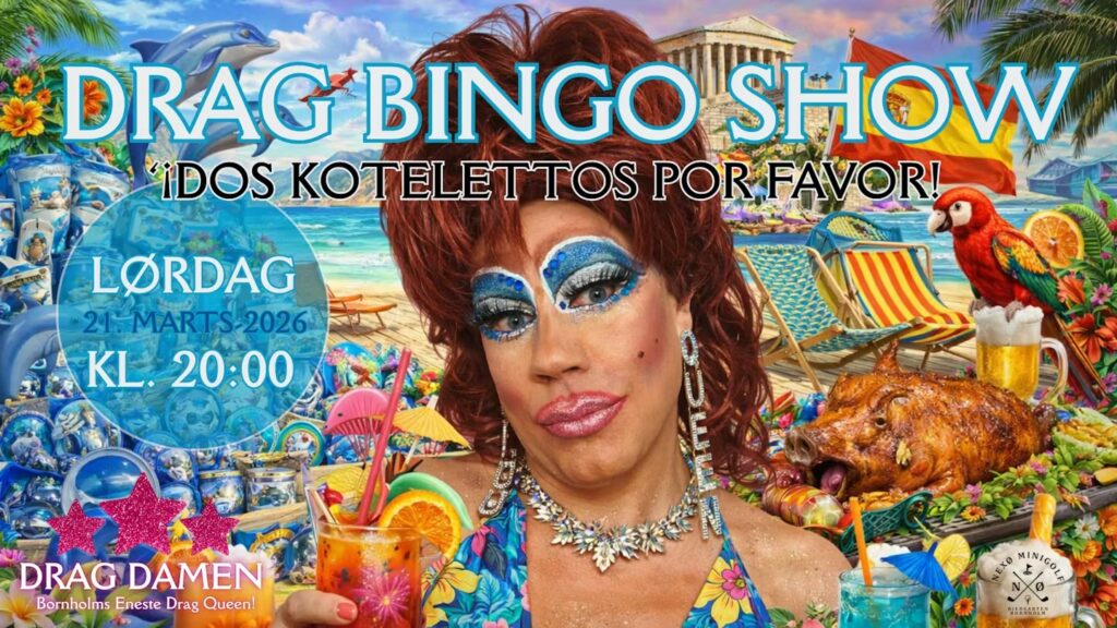 Drag Bingo Show hos Nexø Minigolf & Biergarten