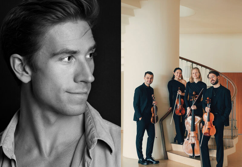 Matias Vestergård og Novo Quartet