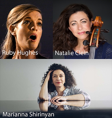 Ruby Hughes, Natalie Clein og Marianna Shirinyan