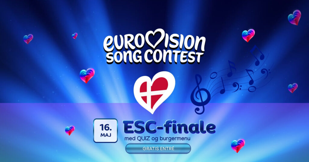 ESC-finale 2026 på storskærm & Eurovision-quiz, Nexø Minigolf & Biergarten