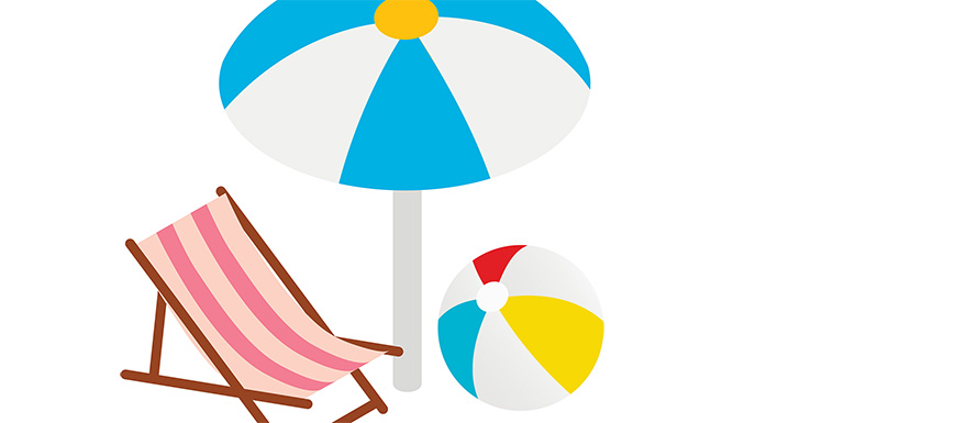 Biblioteket tager ud i sommerlandet